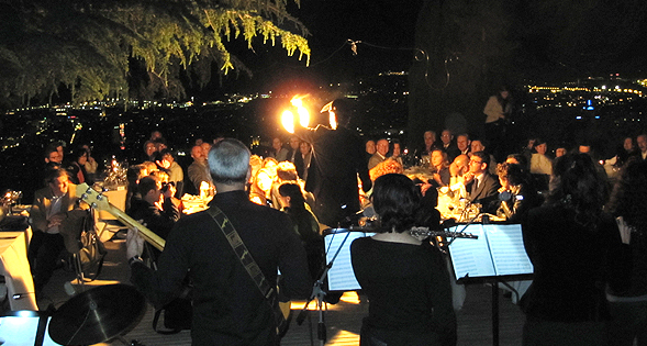 Marmúsica music composed and performed the inaugural of “Dinner under the stars”