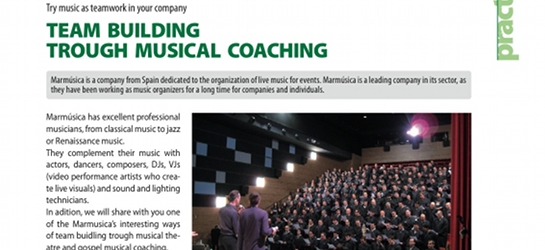 Our musical coaching services in the news