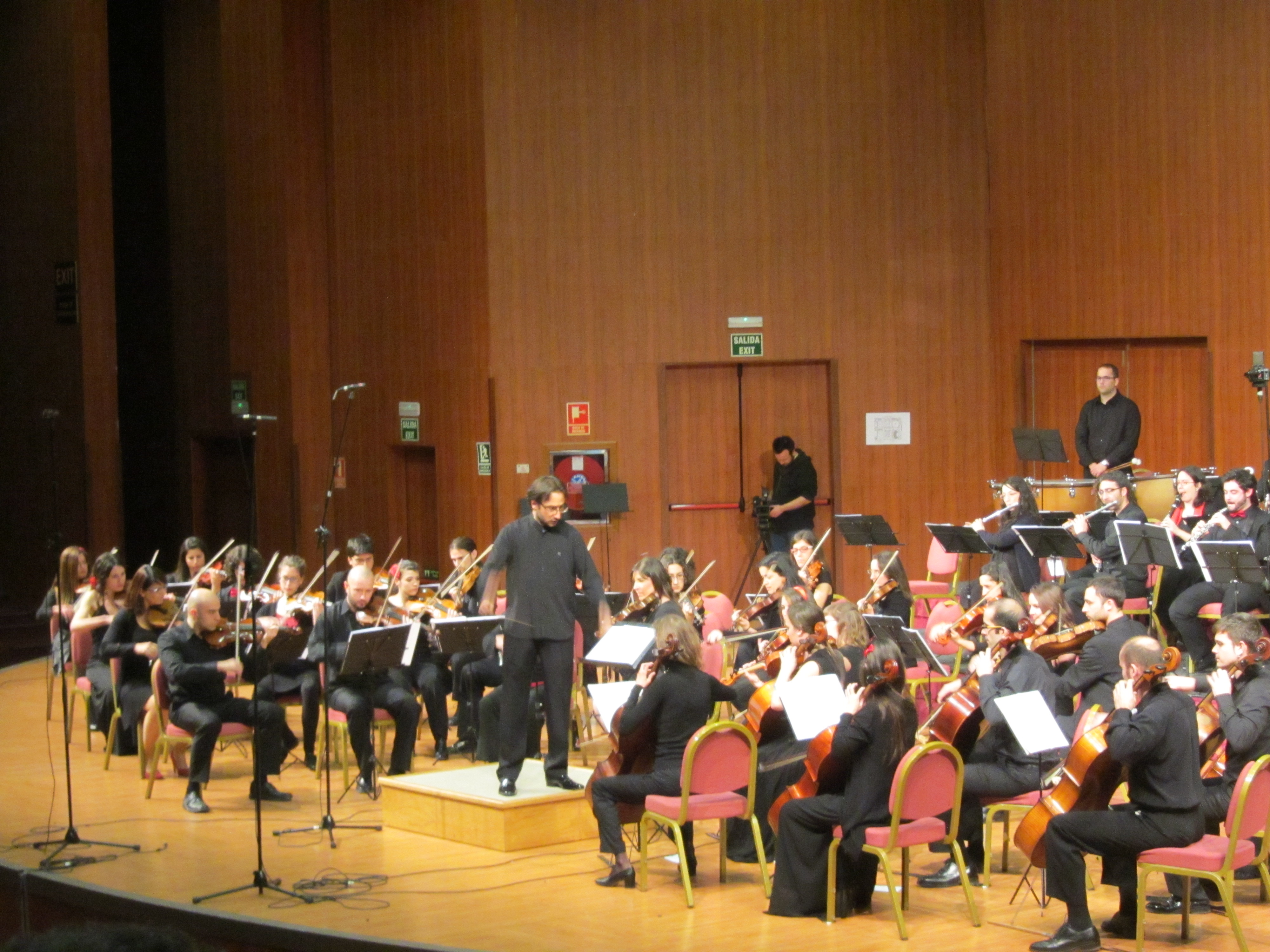 Inaguration of Marmúsica in Madrid with a symphonic music concert