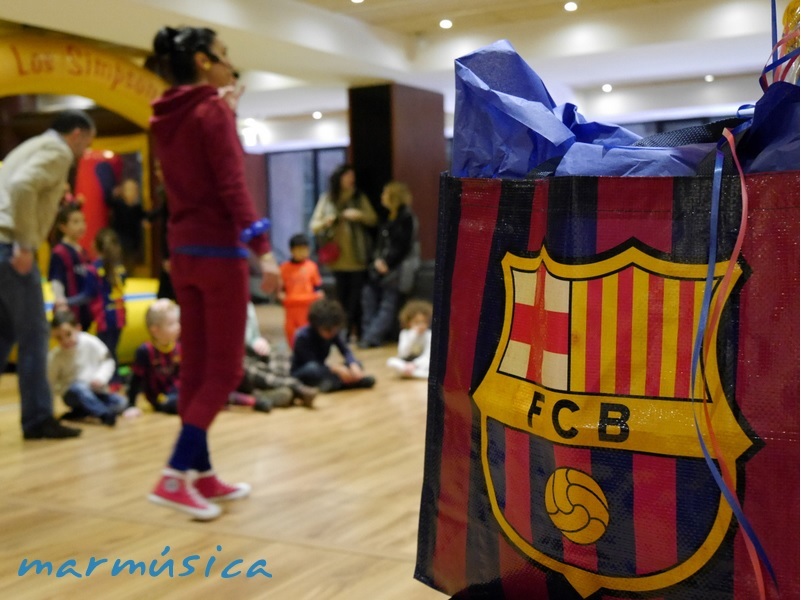 CUMPLEAÑOS INFANTIL EN EL CAMP NOU